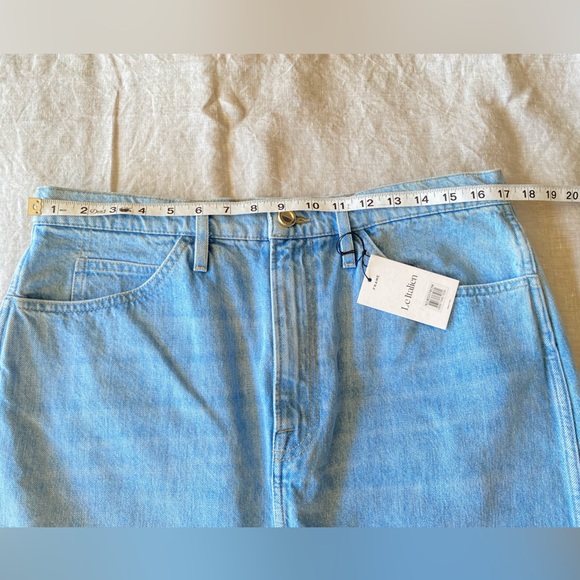 Frame Denim Le Italiene Denim MidMaxi Skirt - Picture 10 of 16